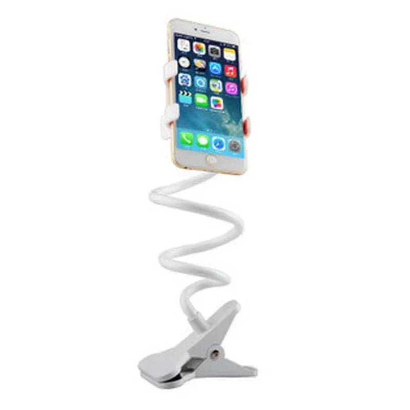 Adjustable Long Arm Phone Stand | Universal Bedside Desk Mount Holder | Fits for iPhone Samsung Xiaomi Huawei All Models
