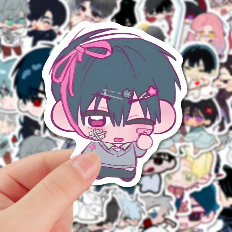 Alien Stage Anime Stickers Ivan Till Kawaii  Sticker Childrens Stationery Student Message Collection Gift Waterproof Diy Laptop