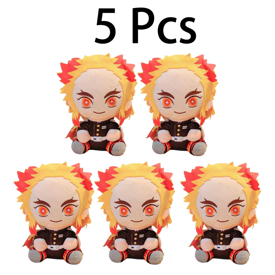 @20cm Hot Japan Demon Slayer Plush Dolls Lovely Anime Kimetsu No Yaiba Kamado Tanjirou Nezuko Zenitsu Kyoujurou Toys Kids Gifts