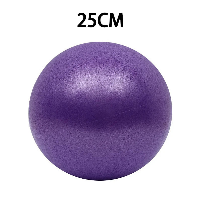 25CM New Yoga Pilates Ball Exercise Gymnastic Fitness Balance Gym Core Indoor Training Mini Balls Small Therapy Improves