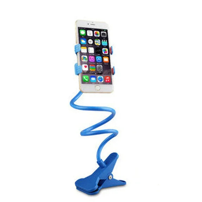Adjustable Long Arm Phone Stand | Universal Bedside Desk Mount Holder | Fits for iPhone Samsung Xiaomi Huawei All Models