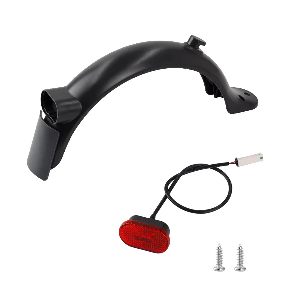 Upgraded Electric Scooter Rear Mudguard Fender Brake Taillight Parts for Xiaomi M365 Pro 2 1S  Replacement Accessories