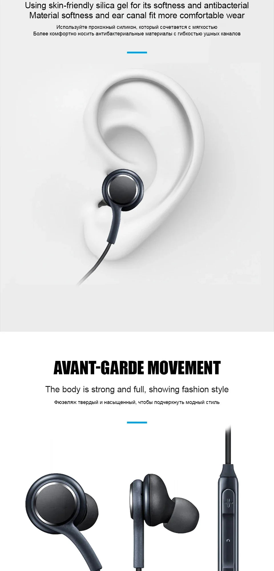 Original Type C Wired Earphone For Samsung Galaxy S23 S21 S22 Ultra Plus 3.5 mm Earbuds Headphones A54 A34 A53 A53 Accessories
