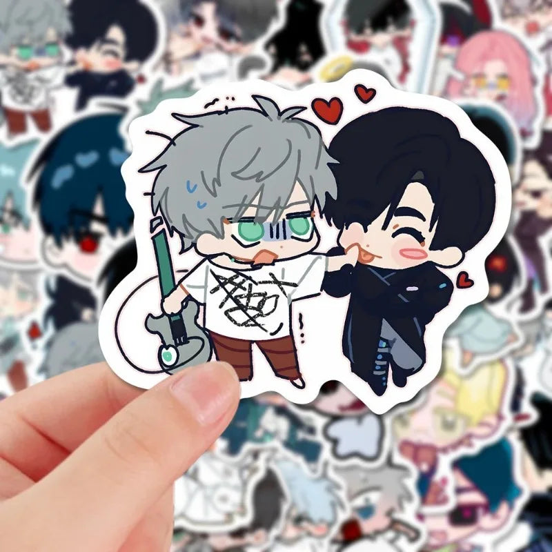 Alien Stage Anime Stickers Ivan Till Kawaii  Sticker Childrens Stationery Student Message Collection Gift Waterproof Diy Laptop