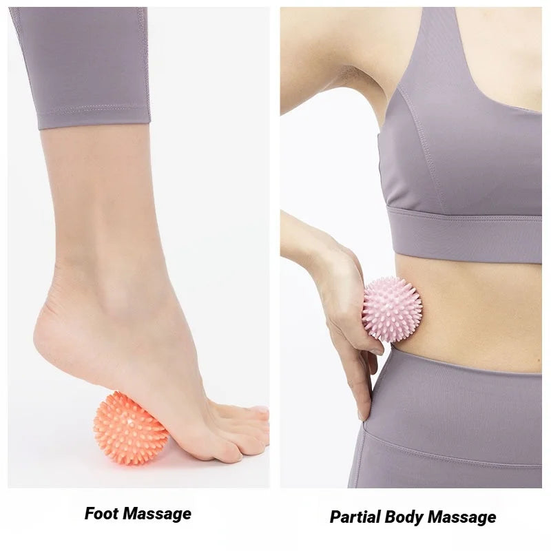 6CM Sport Massage Ball Myofascial Release Massager Spiky Deep Tissue Trigger Point Muscle Recovery Pain Relief Durable Hedgehog