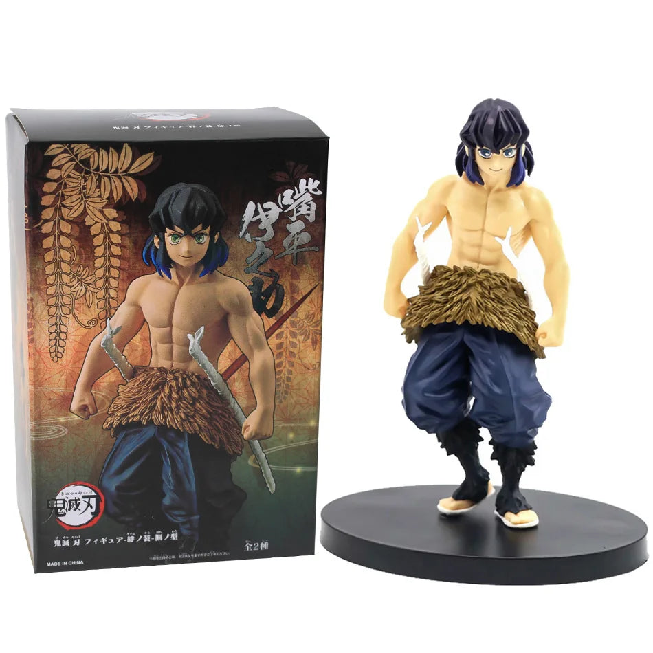Anime Demon Slayer Kimetsu no Yaiba Figure Kamado Tanjirou Action Figure Agatsuma Zenitsu Nezuko Warrior PVC Model Toys