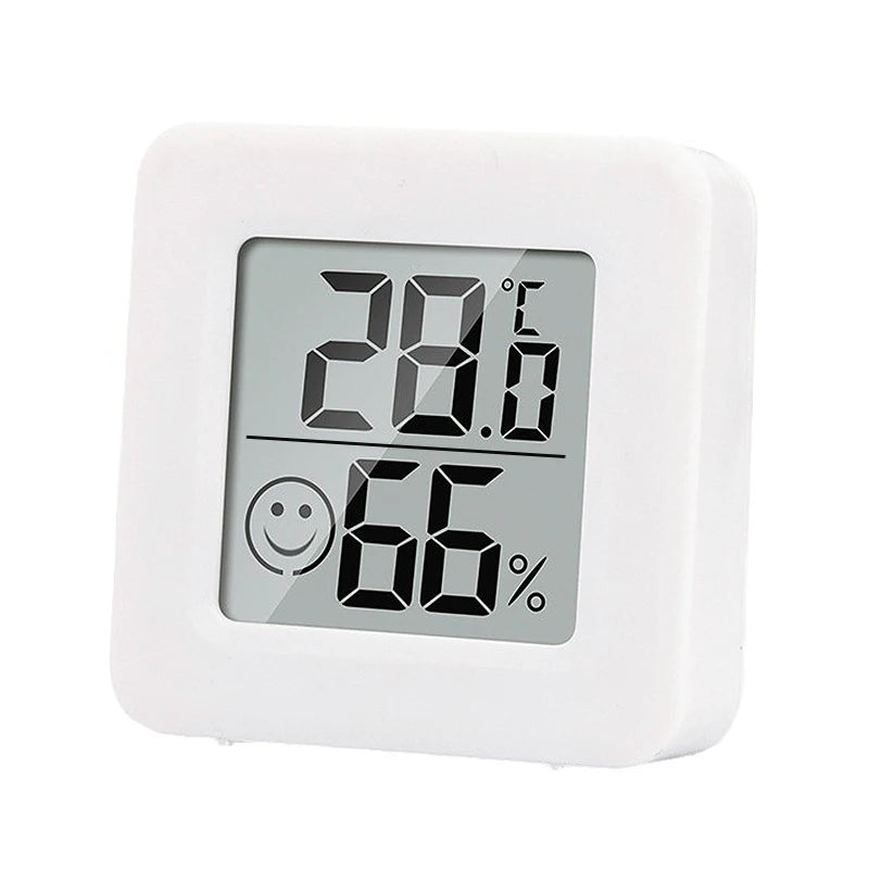 Electronic Clock Temperature Humidity Meter Weather Station for Home With Alarm LED Thermometer Thermo-Hygrometer Multifunction