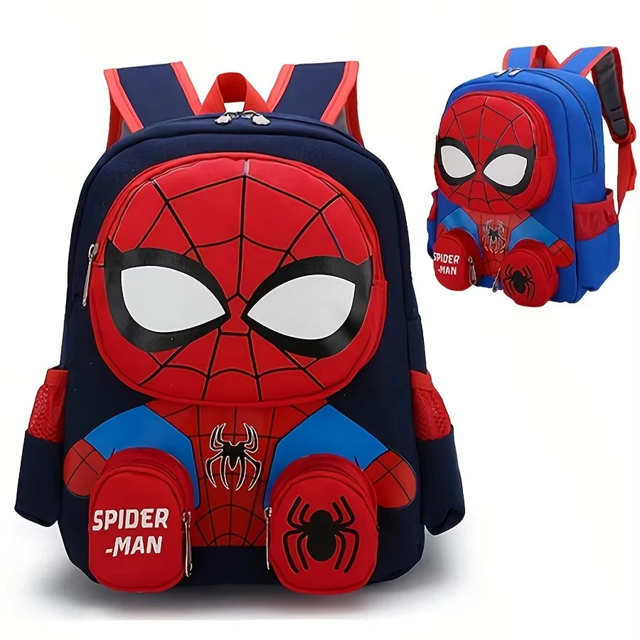 New Disney Spiderman Backpack, Large Capacity Foldable Outdoors Daypack, Kids Gift For Christmas/Birthday