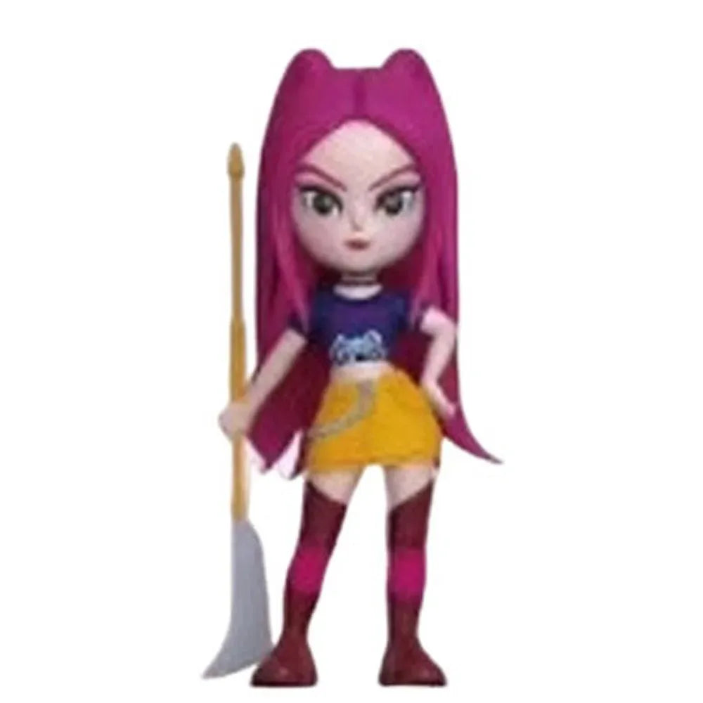 Anime Kpop Devil Hunter Blind Box Disassembly Fun Blind Bag Small statue Peripheral model Desktop Blind box decoration gift