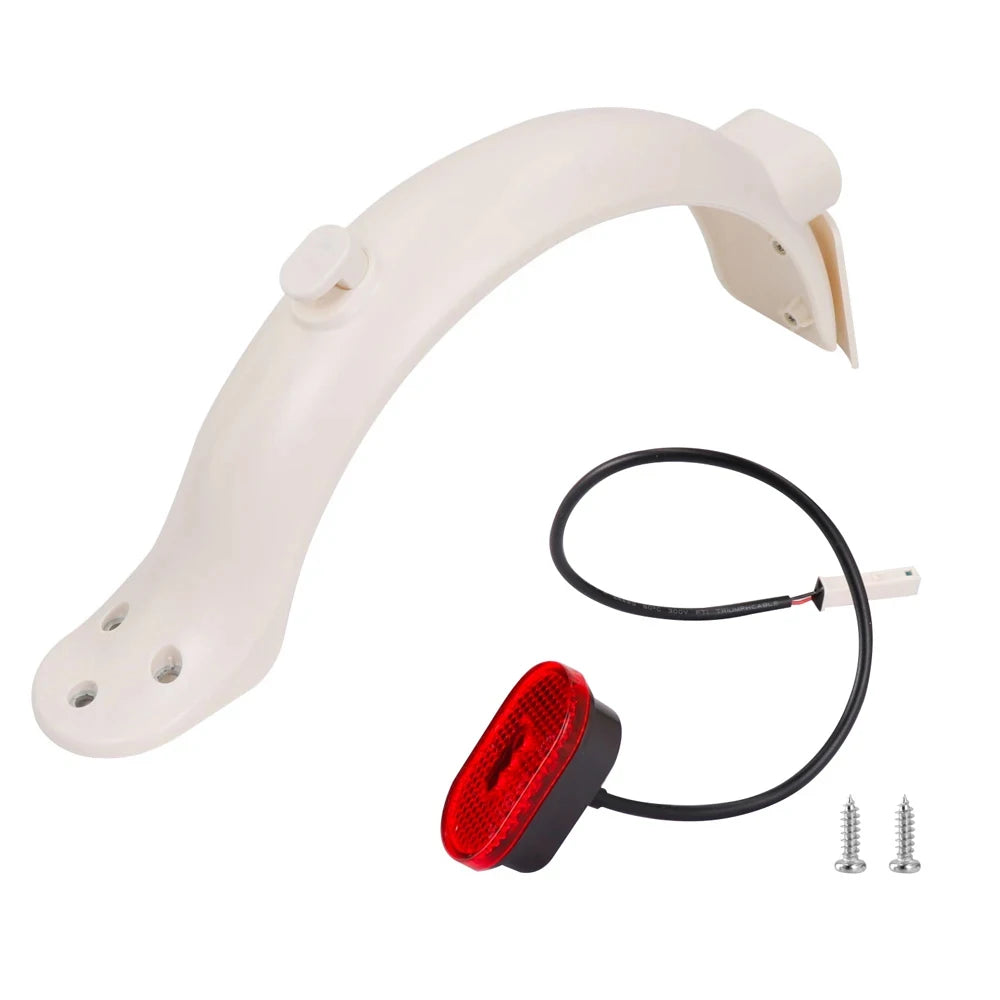 Upgraded Electric Scooter Rear Mudguard Fender Brake Taillight Parts for Xiaomi M365 Pro 2 1S  Replacement Accessories