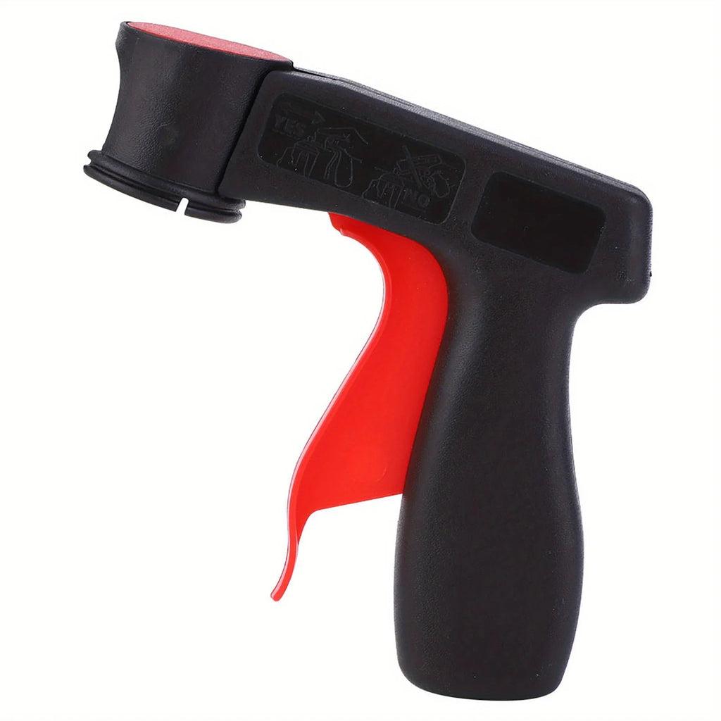 NEW Paint Spray Handle Bottle Adapter Aerosol Ergonomic Full Grip Trigger Locking Collar Maintenance Repair Tool Car Accessories