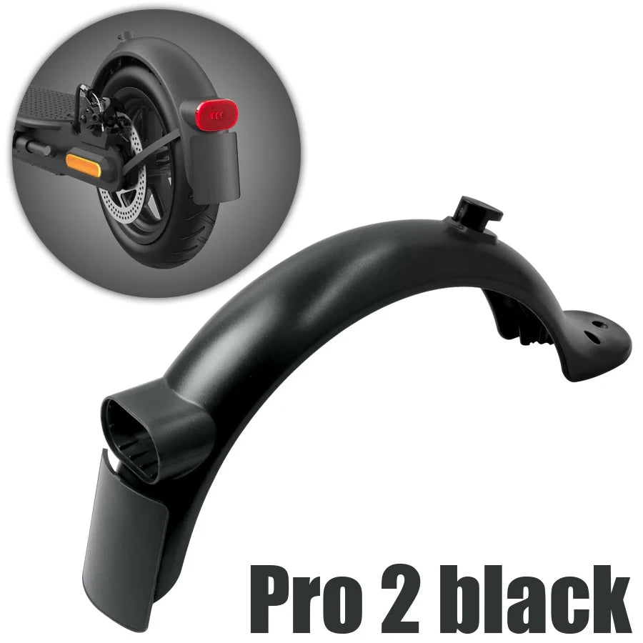 Upgraded Electric Scooter Rear Mudguard Fender Brake Taillight Parts for Xiaomi M365 Pro 2 1S  Replacement Accessories
