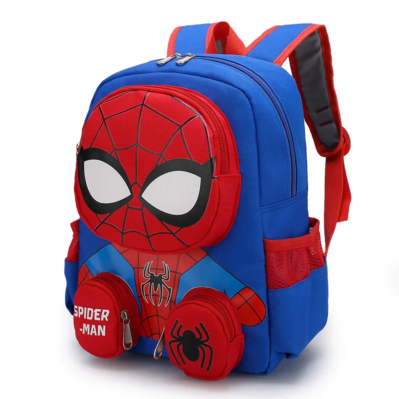 New Disney Spiderman Backpack, Large Capacity Foldable Outdoors Daypack, Kids Gift For Christmas/Birthday