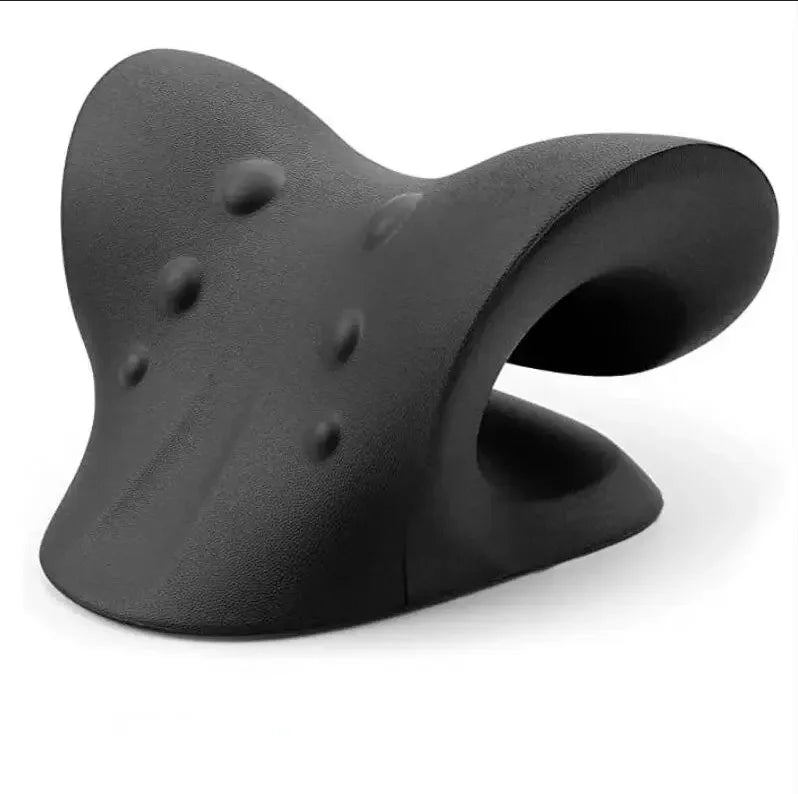 Neck Shoulder Stretcher Relaxer Cervical Chiropractic Traction Device Massage Pillow for Pain Relief Cervical Spine Alignment