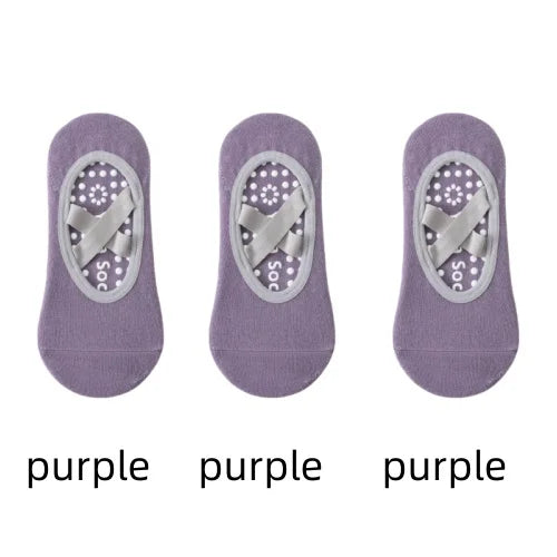 Pilates Yoga Socks Non-Slip Woman Socks Sports Fitness Silicone Breathable Summer Bandage Dance Ballet Solid Cycling Running