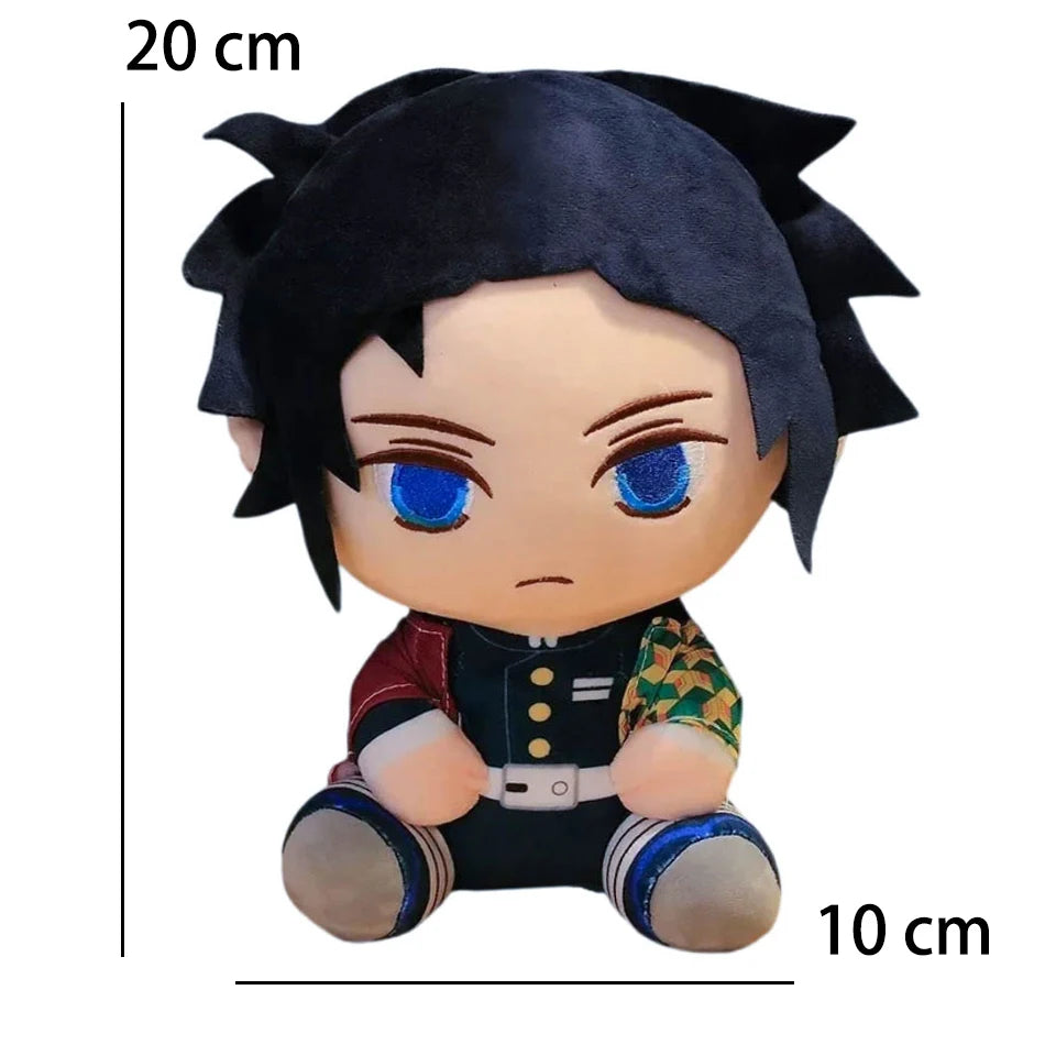 @20cm Hot Japan Demon Slayer Plush Dolls Lovely Anime Kimetsu No Yaiba Kamado Tanjirou Nezuko Zenitsu Kyoujurou Toys Kids Gifts