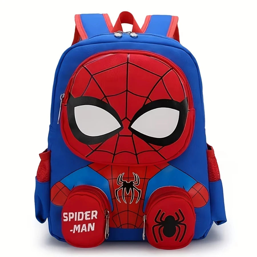 New Disney Spiderman Backpack, Large Capacity Foldable Outdoors Daypack, Kids Gift For Christmas/Birthday