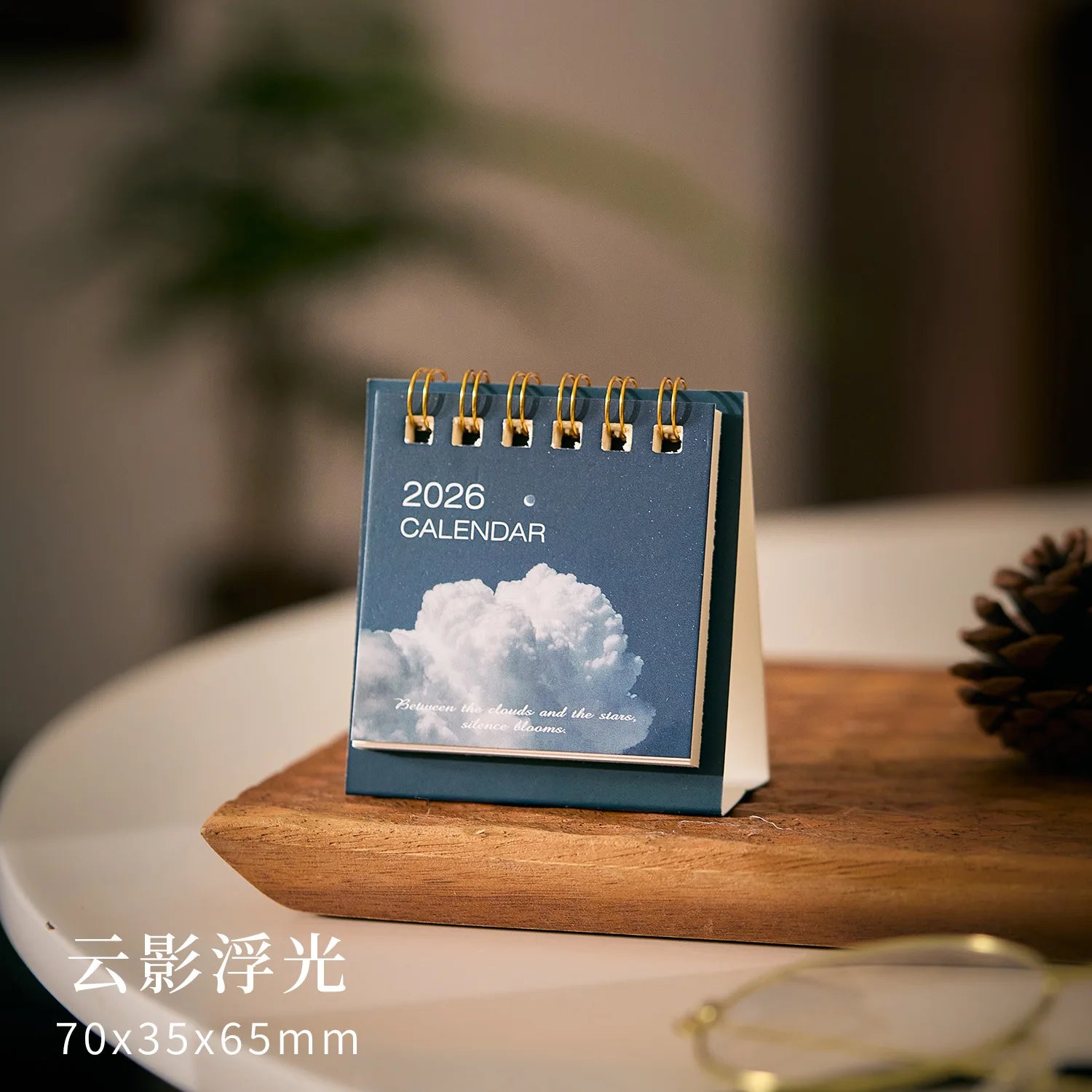 Mini 2026 Calendar Office School Supplies Calendar Desk Calendar monthly Planner Desk Accessories Decor Record Office Stationery