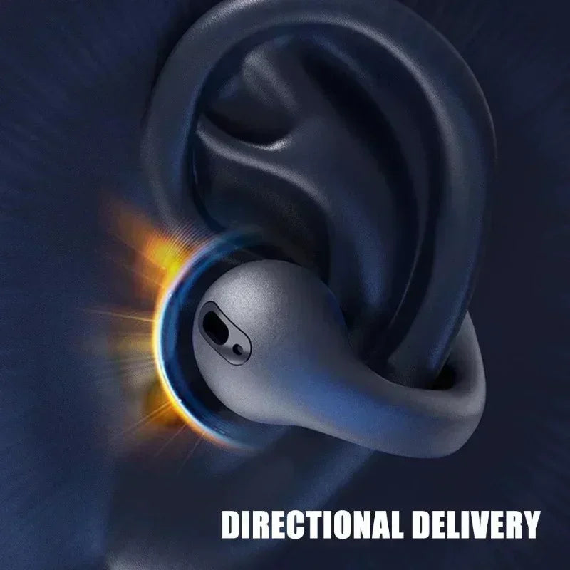 New T75 Bluetooth 5.3 Earphones - Waterproof Sports Headphones with HiFi Stereo Sound