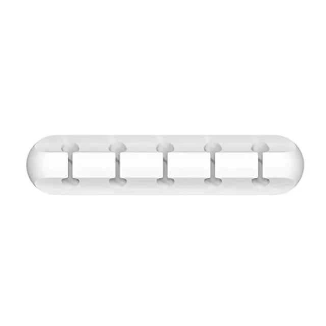 Cable Cord Wire Organizer Silicone USB Cable Winder Management Clips Self Adhesive for Mouse Keyboard Headset For iPhone Huawei