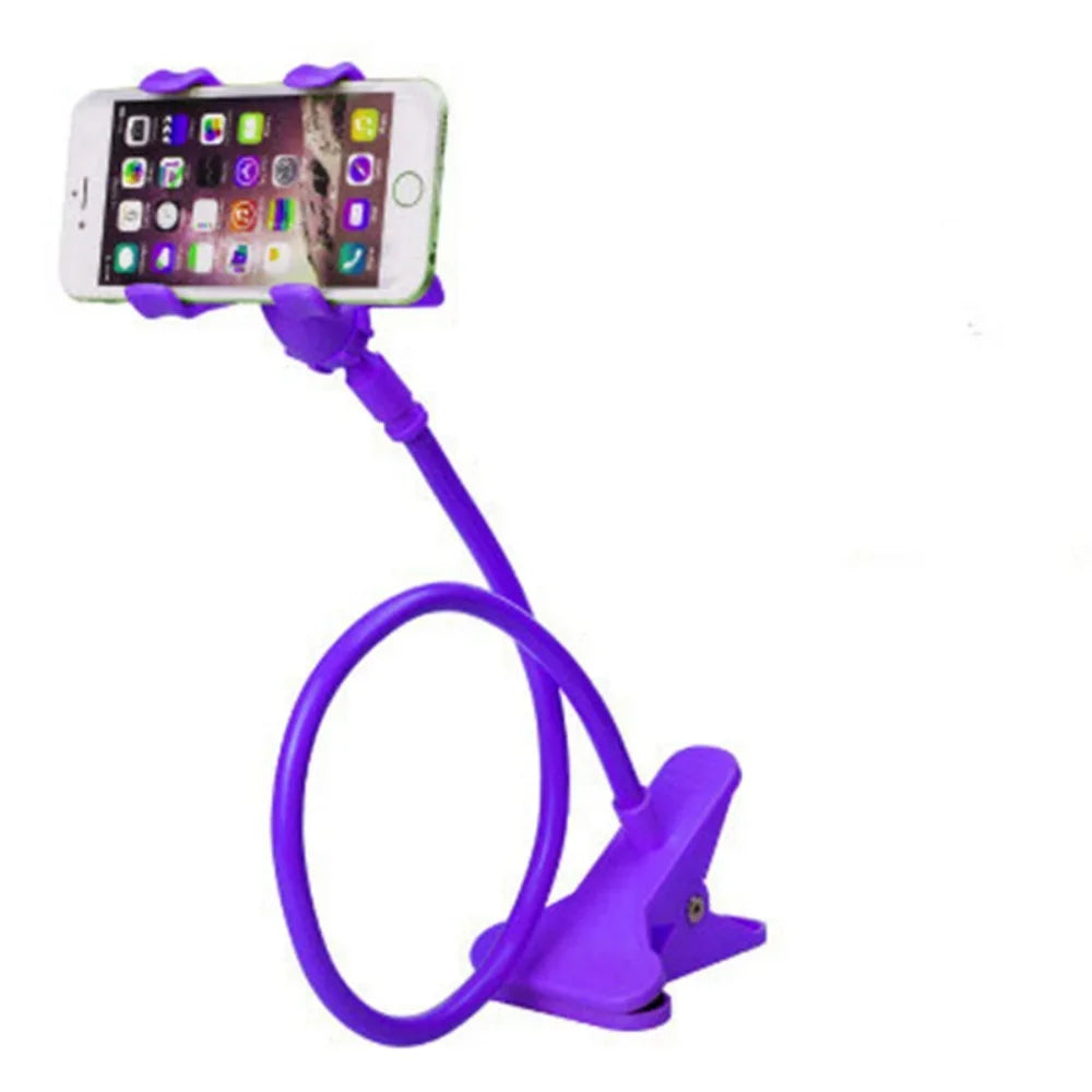 Adjustable Long Arm Phone Stand | Universal Bedside Desk Mount Holder | Fits for iPhone Samsung Xiaomi Huawei All Models