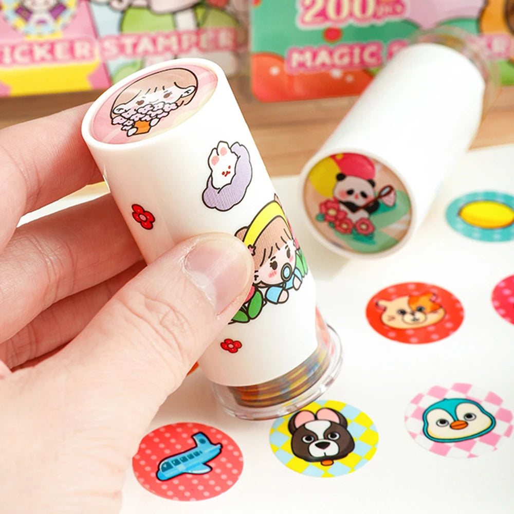 Magic Stamp Stickers as Children School Gift Prize