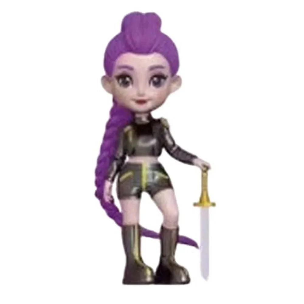 Anime Kpop Devil Hunter Blind Box Disassembly Fun Blind Bag Small statue Peripheral model Desktop Blind box decoration gift
