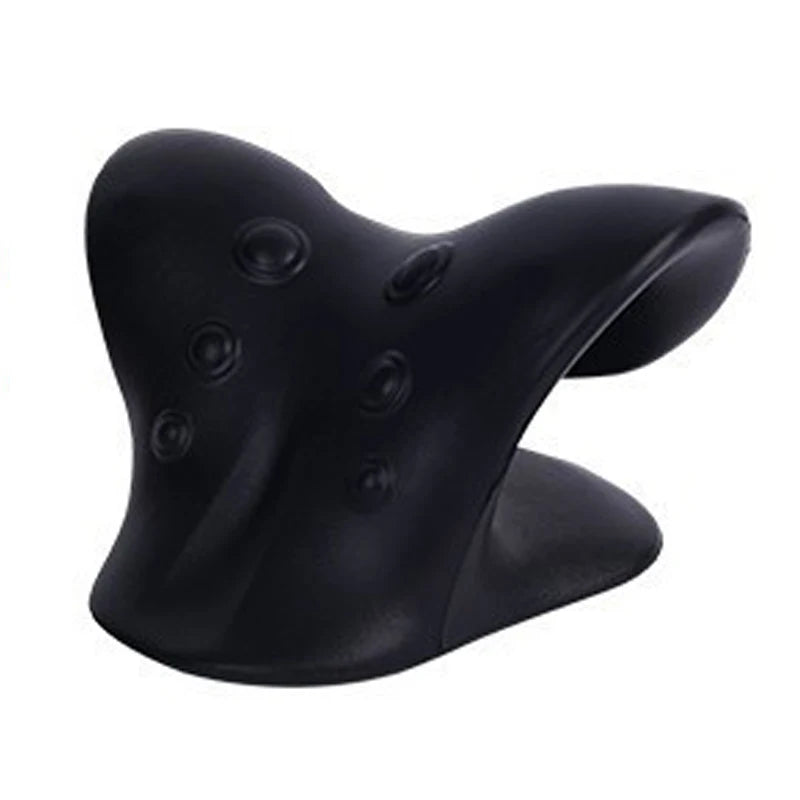 Neck Shoulder Stretcher Relaxer Cervical Chiropractic Traction Device Massage Pillow for Pain Relief Cervical Spine Alignment