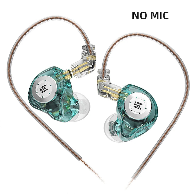 KZ EDX PRO 1DD Dynamic Drive Earphone HIFI Bass Music Earbud Sport Noise Cancelling Headset KZ EDXPRO ZSTX ZSN PRO ZAS ES4 SKS