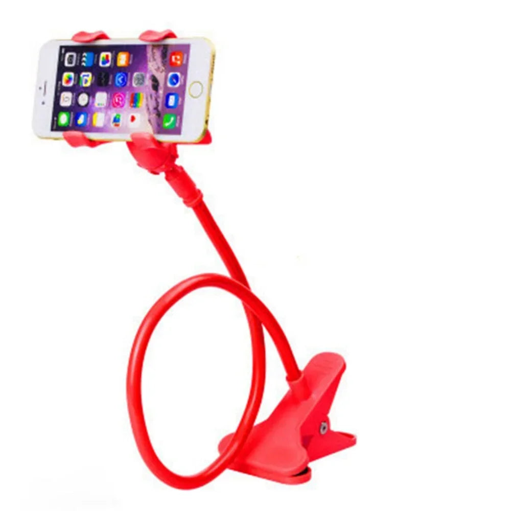 Adjustable Long Arm Phone Stand | Universal Bedside Desk Mount Holder | Fits for iPhone Samsung Xiaomi Huawei All Models